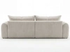 Ecksofa L-Form Rechts mit Schlaffunktion und Bettkasten Bonno Beige