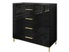 Schwarz \ Gold matt