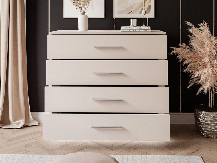 Kommode mit Schubladen und LED-Beleuchtung Nuveo Kaschmir