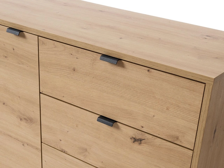 Kommode mit Türen und Schubladen Anime Eiche Artisan