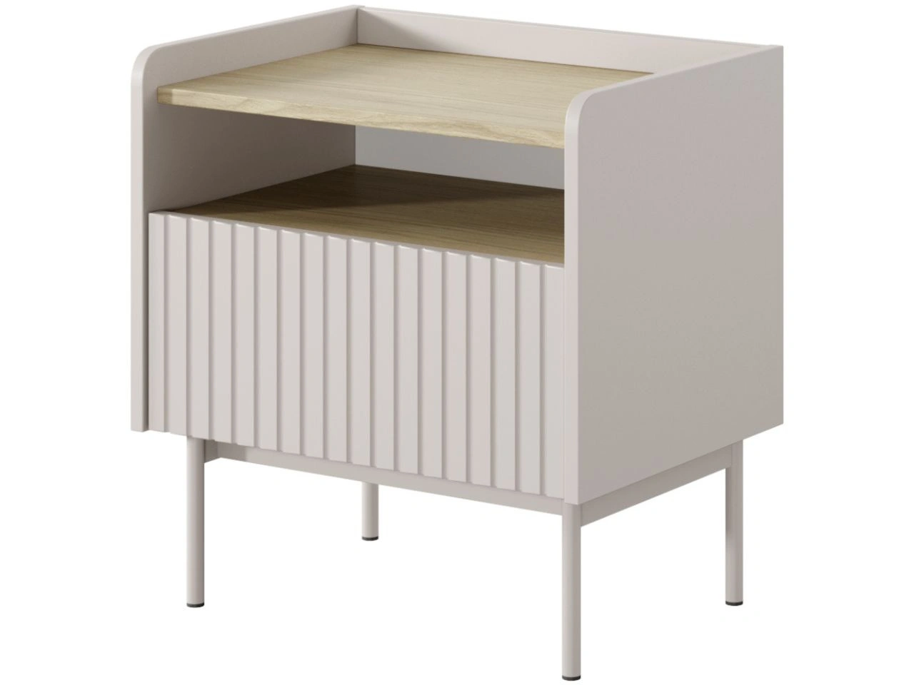 Nachtschrank Abios Beige