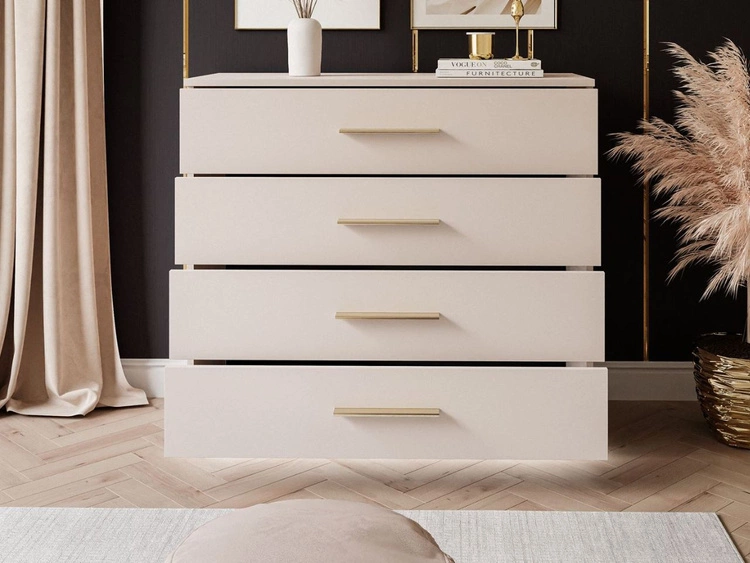 Kommode mit Schubladen und LED-Beleuchtung Nuveo Kaschmir