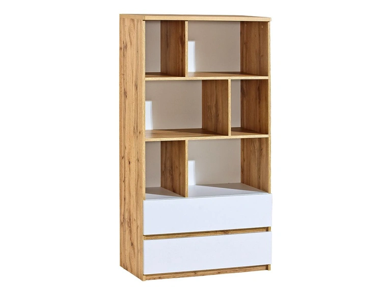 Möbel-Set für Jugendzimmer Arcadia Eiche Wotan, Weiß