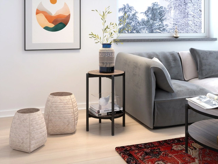 Beistelltisch Sevilla Dunkelbraun