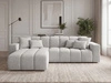 Ecksofa L-Form Links Nork Grau