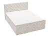 Boxspringbett mit Bettkasten 120x200 Lunaris Creme