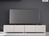 Set mit zwei TV-Lowboard mit Türen 100 cm Kioto Cashmere