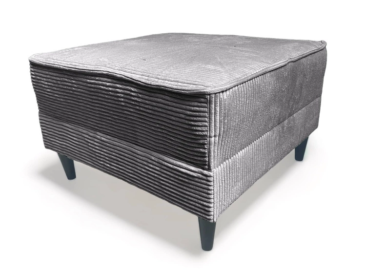 Sitzpouf 75 cm Mante - Grau