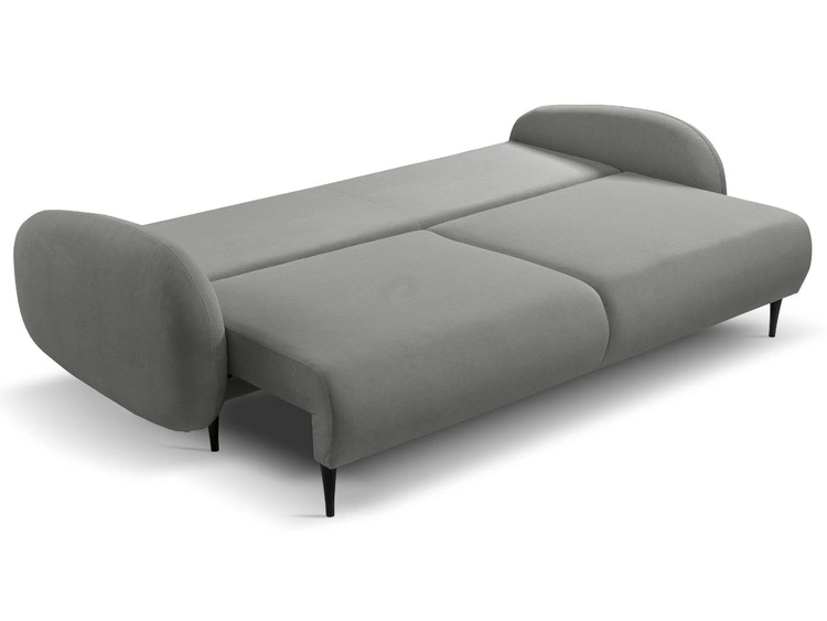 Schlafsofa mit Bettfunktion und Bettkasten Alta Grau