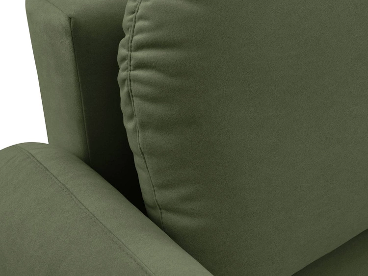 Schlafsofa mit Bettfunktion und Bettkasten Alta Grün