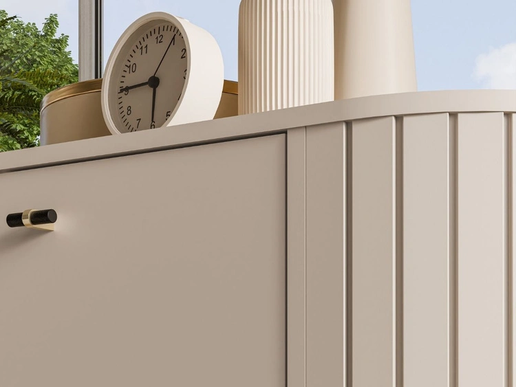 TV-Lowboard mit Schublade und Türen Soria Kaschmir