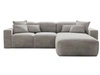 Ecksofa L-Form Rechts Moderne Ecksofa Leni Grau