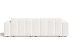 Ecksofa L-Form Rechts Nork Creme