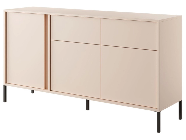 Kommode mit Türen und Schubladen Dego Beige