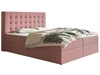Boxspringbett mit Bettkasten 180x200 Denza Rosa
