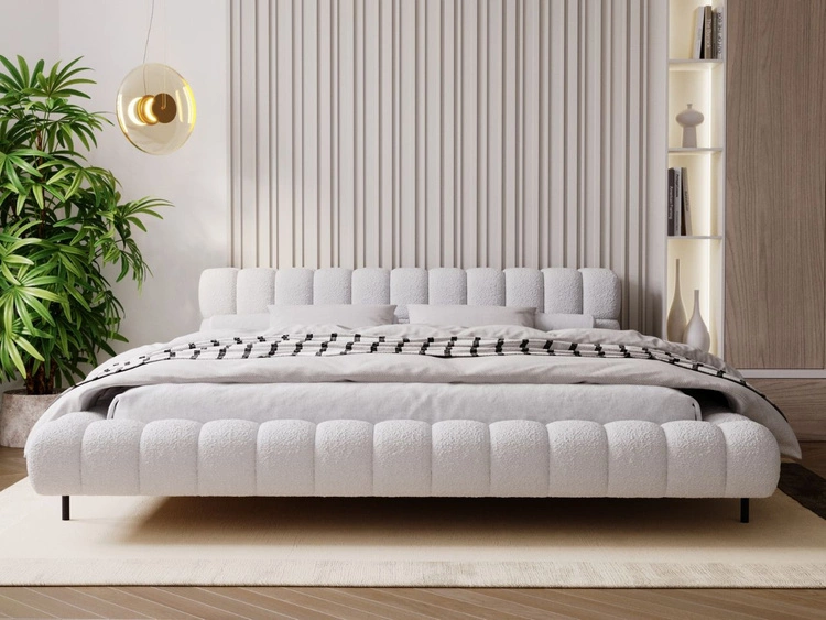 Polsterbett mit Lattenrost 160x200 Imagine Grau