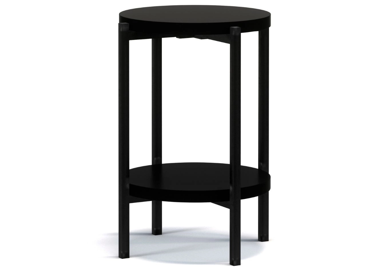 Beistelltisch Sevilla Schwarz Matt