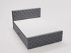 Boxspringbett mit Bettkasten 160x200 Montego Grau