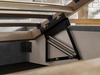 Polsterbett mit Bettkasten und Lattenrost 120x200 Tivoli Dunkelblau