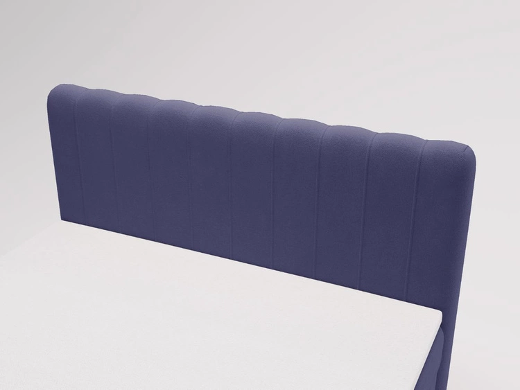 Boxspringbett mit Bettkasten 160x200 Osteno Dunkelblau