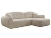Ecksofa L-Form mit Schlaffunktion und Bettkasten Avessio Beige