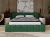 Polsterbett mit Bettkasten und Lattenrost 180x200 Ibiza Grün