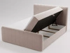 Boxspringbett mit Bettkasten 120x200 Osteno Beige