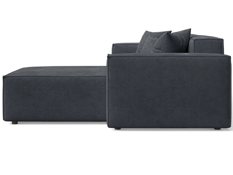 Ecksofa L-Form Rechts Arizona Dunkelgrau