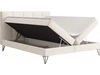 Boxspringbett mit Bettkasten 160x200 Vendi cremig