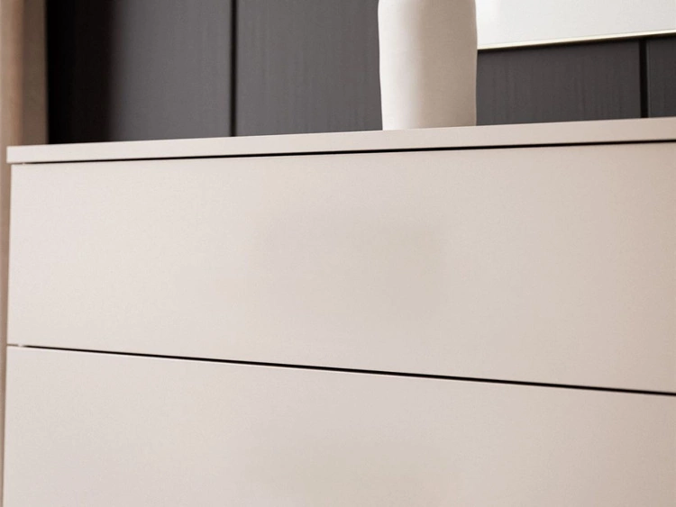 Kommode mit Schubladen und LED-Beleuchtung Nuveo Kaschmir