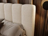 Polsterbett mit Bettkasten und Lattenrost 160x200 Imperial Creme