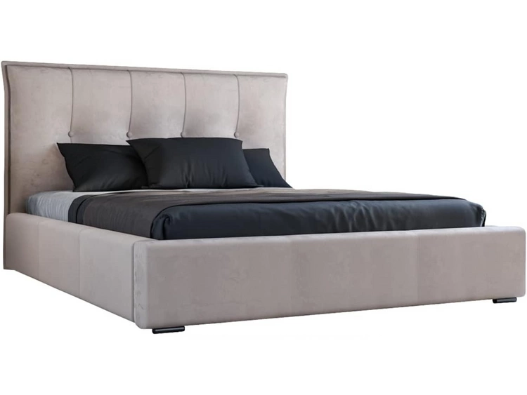 Polsterbett mit Bettkasten und Lattenrost 120x200 Valencia Beige