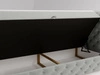 Boxspringbett mit Bettkasten 120x200 Canolo Hellgrau