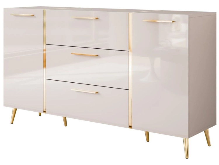 Wohnzimmer-Set im Glamour-Stil Lunelie Kaschmir