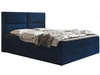 Boxspringbett mit Bettkasten 160x200 Hera Dunkelblau
