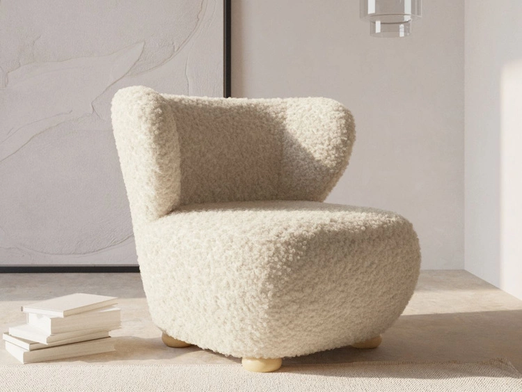 Wohnzimmersessel Silezio Creme