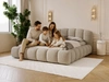 Polsterbett mit Stauraum und Lattenrost 180x200 Cloud Soft Beige
