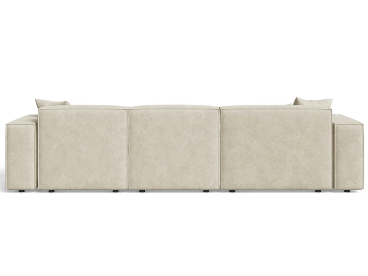 Ecksofa L-Form Links Arizona Beige
