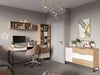 Kommode mit Türe und Schubladen Vigo Hickory Weiß matt
