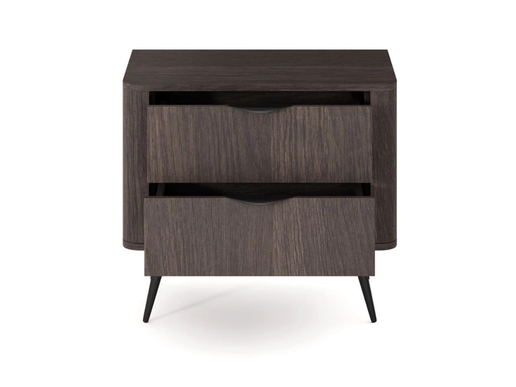 Nachttisch mit zwei Schubladen Magico Eiche Dunin