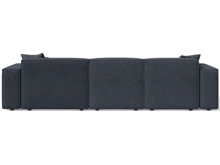 Ecksofa L-Form Rechts Arizona Dunkelgrau