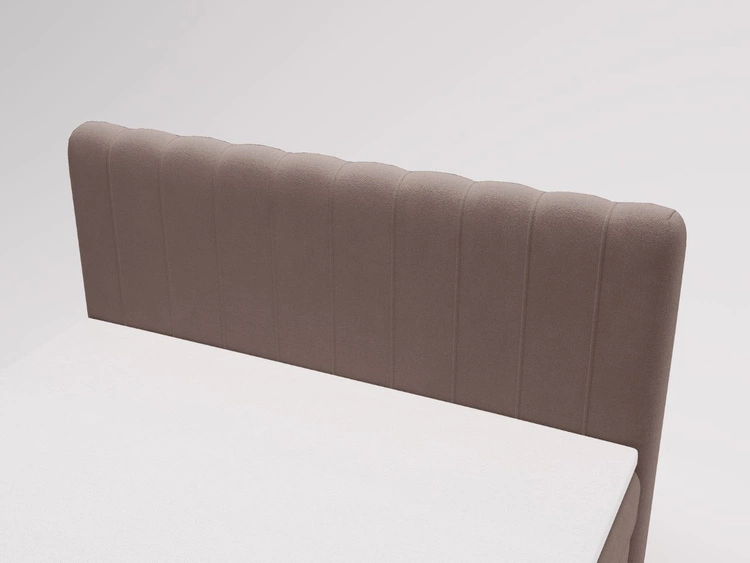 Boxspringbett mit Bettkasten 180x200 Osteno Braun