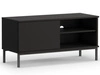 TV-Lowboard mit Türen 100 cm Soroko Schwarz