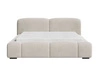 Polsterbett mit Bettkasten und Lattenrost 120x200 Aubi Beige