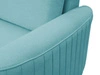 Ecksofa L-Form Rechts mit Schlaffunktion und Bettkasten Limon Blau