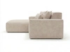 Ecksofa L-Form Links Moderne Ecksofa Leni Beige