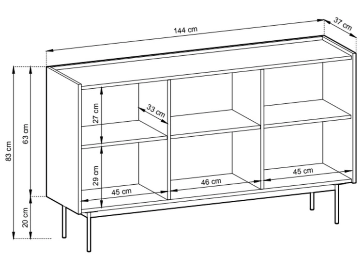 Türkommode Drevo Rot