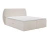 Boxspringbett mit Bettkasten 160x200 Bogota Creme