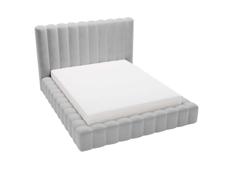 Hellgrau \ 180x200 cm