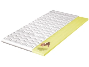 Matratzenauflage mit thermoelastischem Schaumstoff Visso 180x200